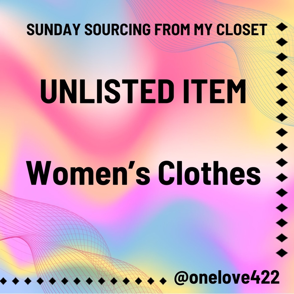 Unlisted Women’s Item